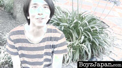 BoyzJapan.com - Young Japanese twink Fuji in sixtynine before anal fuck