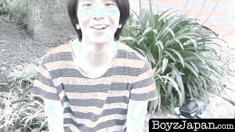 BoyzJapan.com - Young Japanese twink Fuji in sixtynine before anal fuck
