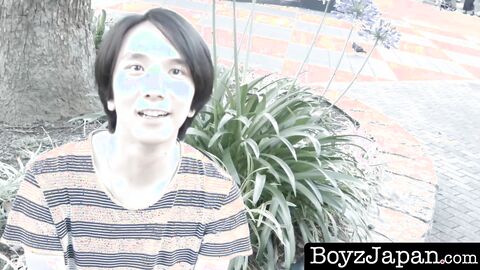 BoyzJapan.com - Young Japanese twink Fuji in sixtynine before anal fuck