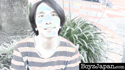 BoyzJapan.com - Young Japanese twink Fuji in sixtynine before anal fuck