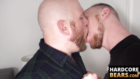 HardcoreBears.com - Fat bear Billy Warren plows skinny twink bitch Jef Heart vigorous