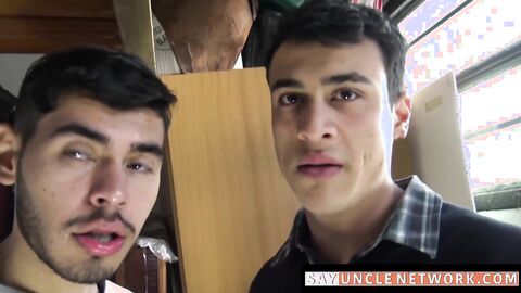 SayUncleNetwork.com - Straight Latinos earn cash for intense raw bareback fucking