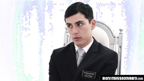 BoyMissionary.com - Twinkie's divine, sacred handjob session with his mature, authori