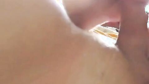 Covering My Buddy's Face in Cum - Big Cock Blowjob