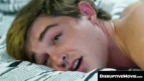 DisruptiveMovie.com - Bear Lawson James satisfies twink Grayson Lange's craving with