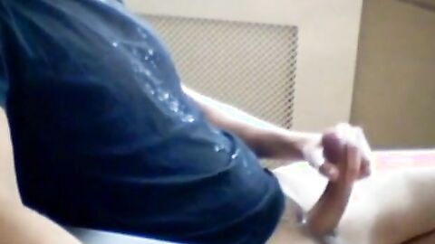 Pissing Cum Like a Pro