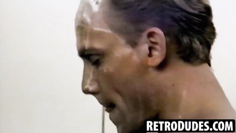 RetroDudes.com - Sensual studs Joel and I engage in a raw and intense blowjob session