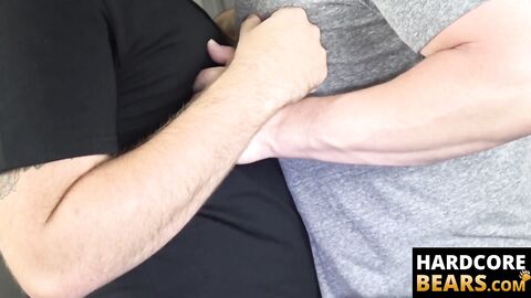 HardcoreBears.com - Horny bears Bobbi Gee and Eric Schwanz fuck intensely like crazy