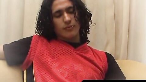 OTBXXX.com - Long-haired Latino twink enjoys bareback fucking boyfriend's sweet ass u