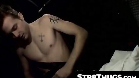 Str8Thugs.com - Billy and Blinx's moving car cock jerking adventure in POV style