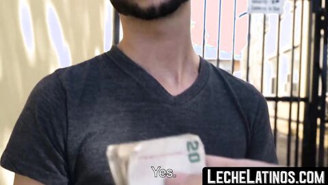 LecheLatinos.com - Stunning young Latino barebacked by a stranger in a raw, intense f