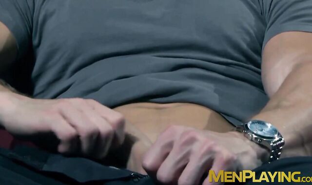 Sexy jock Darius Ferdynand fucked by classy hunks in 3way