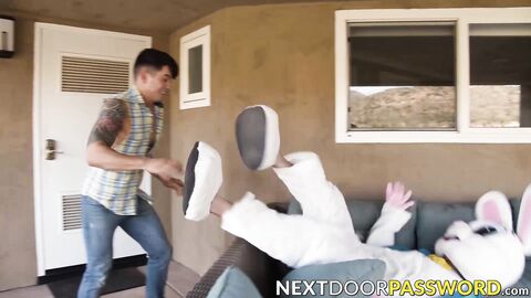 Raw bareback fucking with Michael Boston and Dakota Payne