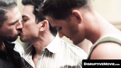 DisruptiveMovie.com - Killian Knox secretly throats twink Dakota Payne's dick during