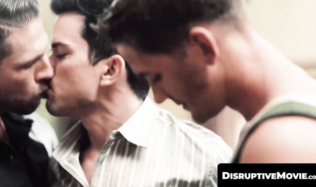 DisruptiveMovie.com - Killian Knox secretly throats twink Dakota Payne's dick during
