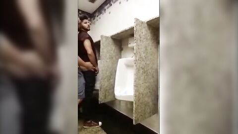 Breeding a Slut: Bareback in a Public Bathroom Orgy