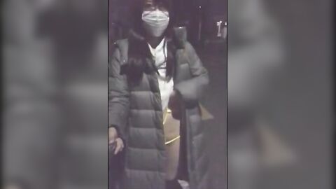 Asian Crossdresser Cums Outside