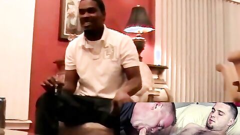 JoeSchmoeXXX.com - White amateur takes a thick black shaft deep in his eager ass