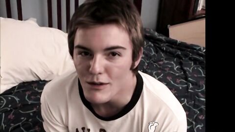 Sexy young dude Fitch kicks back and delivers a great solo wanking off