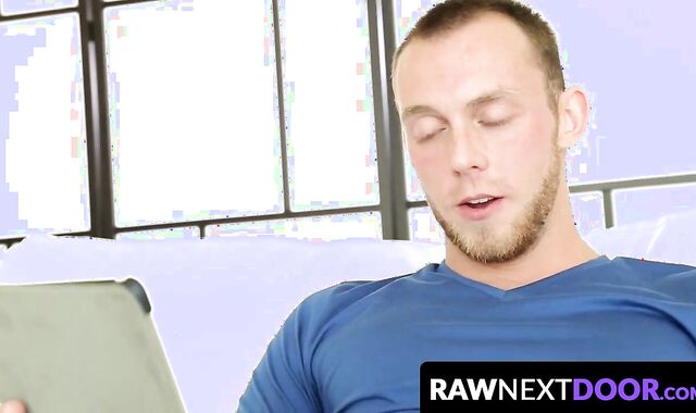 RawNextDoor.com - Mitch Hanson eats Quentin Gainz's perfect ass before sticking his c