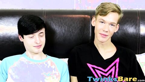 Skinny homos take turns fucking each other raw and hardcore