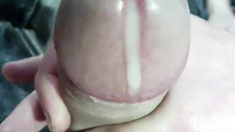 Big Cock Close-Up - Cumming Hard