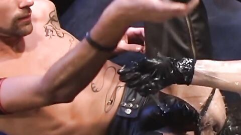 He makes Matthieu's hole sing like a violin, and then he takes Matthieu's huge hand i
