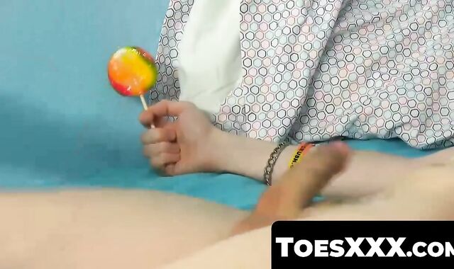 ToesXXX.com - Conner and Tyler's hot foot foreplay then bareback fuck in gay anal sex