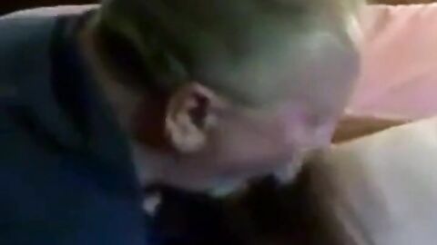 Amateur Bear Daddy Sucks Small Cock