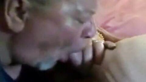 Amateur Bear Daddy Sucks Small Cock