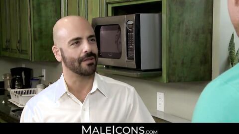 MaleIcons.com - Muscular Adam and hottie Connor like to swap sucking dicks and fuckin