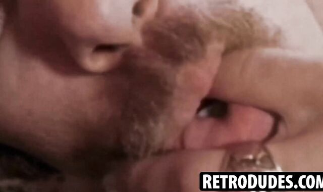RetroDudes.com - Handsome Jack kisses me then fondles my flaccid cock in intimate pla