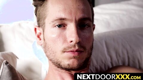 NextDoorXXX.com - Jock's precum drips as he strokes his big boner solo