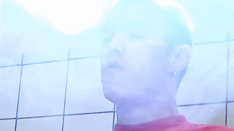 Attractive Yuri fires up his cig and sits on the toilet for his hot smokin and stroki