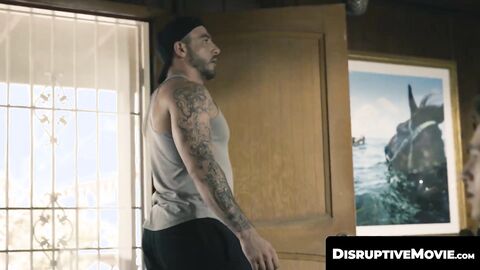 DisruptiveMovie.com - Fit influencers Jayden Marcos and Ian Holmes stream intense raw