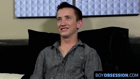 BoyObsession.com - Skyler Evans's introducing sexy horny twink masturbation