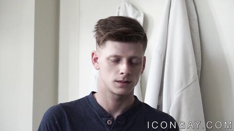 Young gay Austin Chapman blown and analled passionately