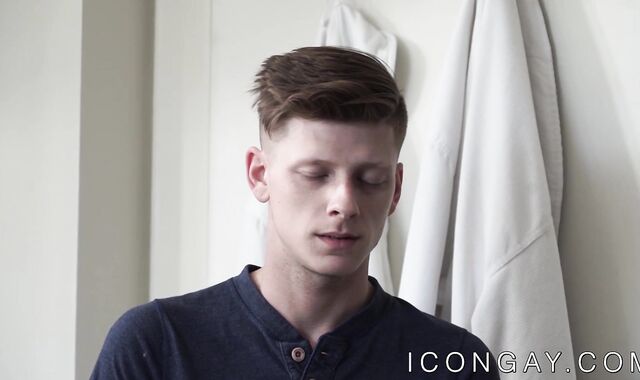 Young gay Austin Chapman blown and analled passionately