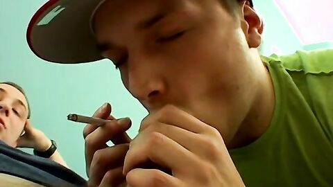 Sweaty and heavy smoked sex by straight buddies Jarmil Jagr and Sivok