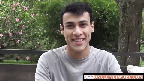 SayUncleNetwork.com - Latino twink's gay sex initiation with raw dick action