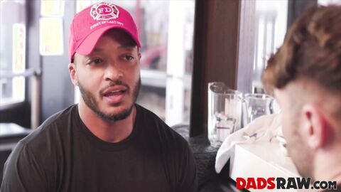 Rookie firefighter Michael Boston hot hole is plundered deep and raw