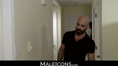 MaleIcons.com - Alex the thief gets handled and anal fucked by powerful Adam's big an