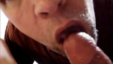Huge Load Swallowed by Eager Bear - Thick & Amateur