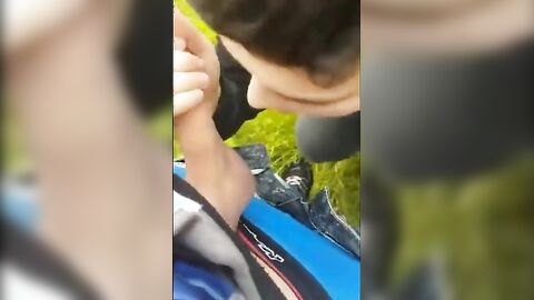 What He Does With His New iPhone: Gay Amateur Webcam Blowjob