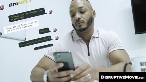 DisruptiveMovie.com - BBC Dillon Diaz takes stud Pierce Paris' big dick while his wif