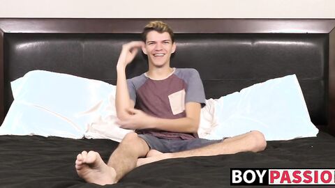 Masturbation for young man that answers questions first