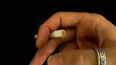 Young Ayden James fucks himself while he smokes his marlboro