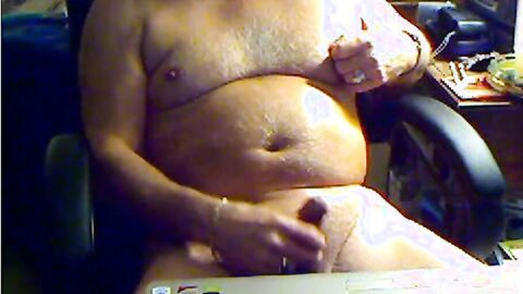 Grandpa Cums, Tastes It on Cam