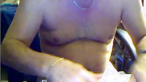 Grandpa Cums, Tastes It on Cam