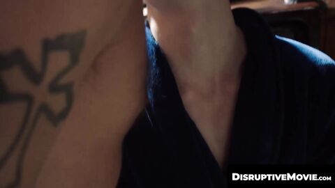 DisruptiveMovie.com - Lumberjack Daddy Ty Roderick fucks cute twink Troye Jacobs' tig